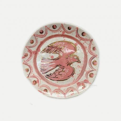 Sasha Compton Sunset Bird Plate