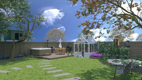 Storbritanniens Dream Garden har blivit avslöjad - Dream Garden Features