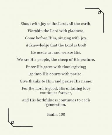 psalm 100