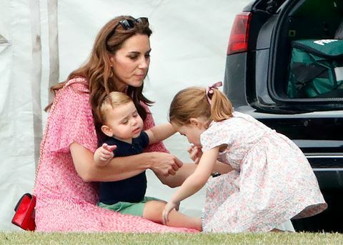 Kate Middleton och Prince Louis 