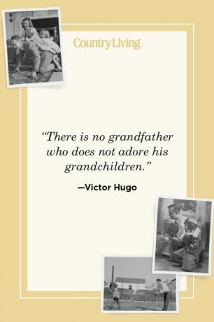 ”Det finns ingen farfar som inte älskar sina barnbarn” - Victor Hugo