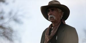 avbildad sam elliott som shea of ​​the paramount originalserie 1883 foto cr emerson millerparamount © 2022 mtv entertainment studios alla rättigheter reserverade