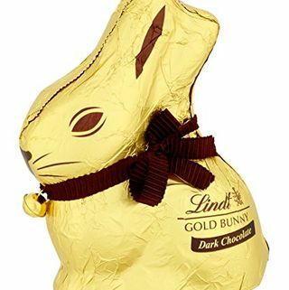 Lindt GULD BUNNY Veganvänlig mörk choklad