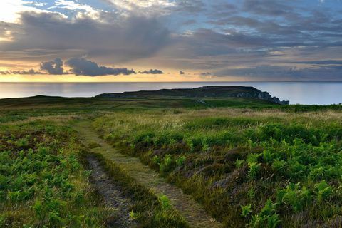 lundy solnedgång