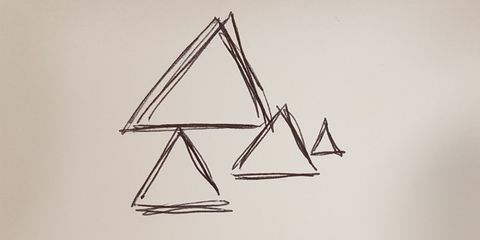 triangel doodle
