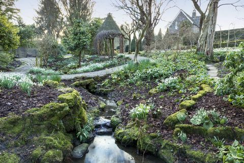 york gate garden yorkshire path steam