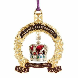 2022 Platinum Jubilee Imperial State Crown Dekoration