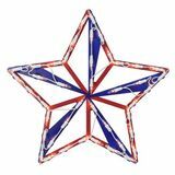4 juli Star dekoration