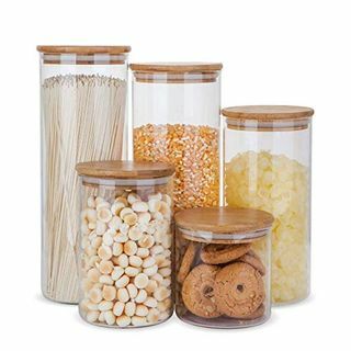 Matförvaringsbehållare av glas 
