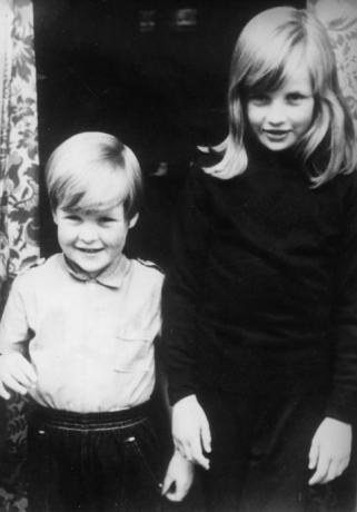 Prinsessan Diana och Charles Spencer