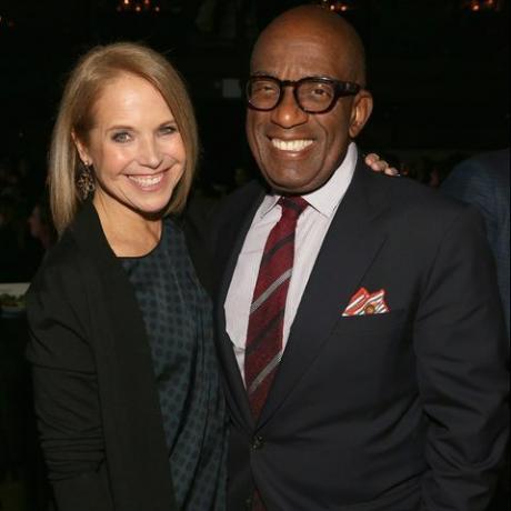 new york, ny maj 09 katie couric och al roker deltar 2017 child mind institute change maker awards kl. highline ballroom den 9 maj 2017 i new york city foto av sylvain gabourypatrick mcmullan via getty bilder