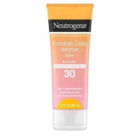 Invisible Daily Defense Sunscreen Lotion, bredspektrum SPF 30