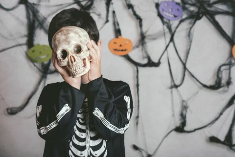 skelett halloween ordspel
