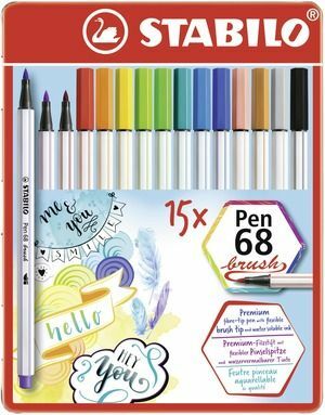 STABILO Pen 68 borste, 15