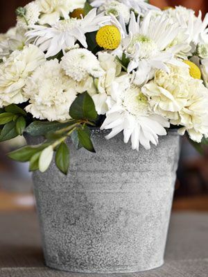 Halligan Wedding Flowers och vas - Tänk utanför vasen