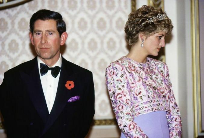 Prins Charles, prins av Wales och Diana, prinsessa av Wales