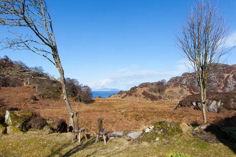 Romantisk stuga på Eilean Shona Inspirerade Peter Pan's Neverland - Skottland semestrar