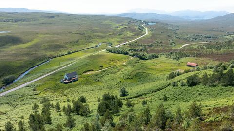 avlägsen herdestuga till salu i Sutherland