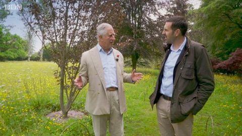 Adam Frost träffar prins Charles för att prata om frågan om biosäkerhet - BBCs Gardeners 'World