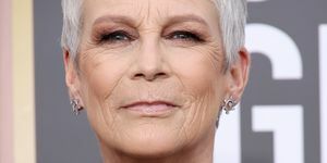 80:e årliga golden globe awards arrivesjamie lee curtis