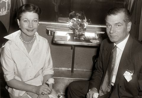 Laurence Olivier och Vivien Leigh 1957