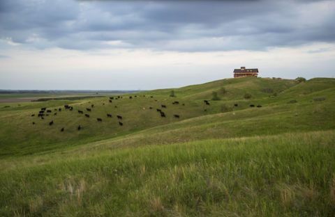 couteau des prairies lodge norra dakota