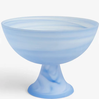 Swirl Frostat Glas Trifle Bowl