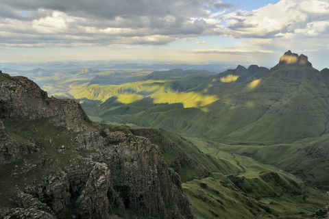 Sydafrikas Drakensburg Escarpment