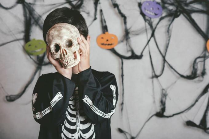skelett halloween ordlekar