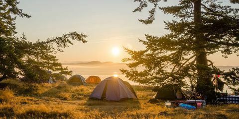 månsken app camping planering