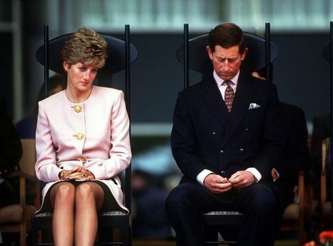 prinsen och prinsessan av Wales deltar i en välkomstceremoni i Toronto i början av sin kanadensiska turné, oktober 1991 foto av jayne fincherprinsessan diana archivegetty images