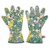 Vattentäta handskar med blommönster 