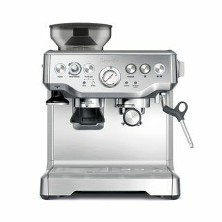 Silver Breville the Barista Express™ kaffe- och espressobryggare (artikelnummer: BES870XL)