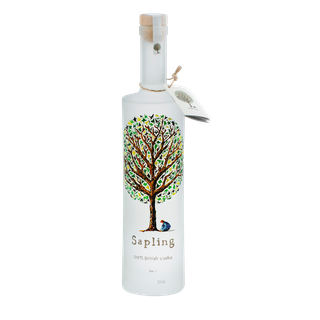 Climate Positive Vodka från Sapling Spirits 