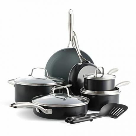 Keramiska nonstick 12-delade köksredskap