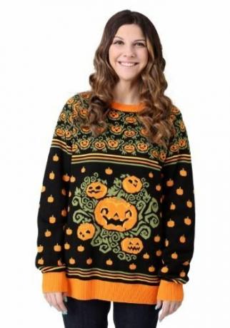 Pumpa Patch Ugly Halloween Sweater