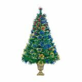 4-fot Pre-Lit Fiber Optic Christmas Tree