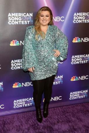 kelly clarkson american song contest paljetter