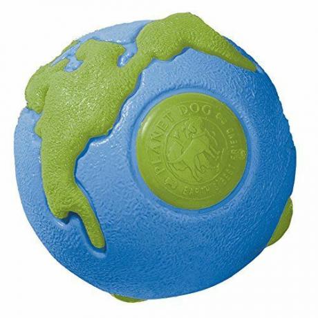 Planet Dog Orbee-Tuff Planet Ball Blå