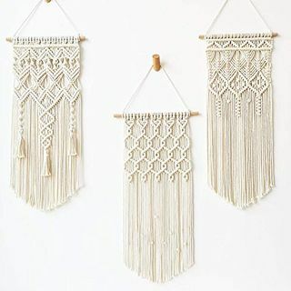 3-pack Macrame Vägghängen 