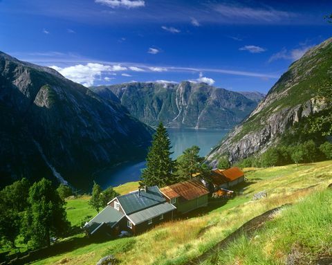 Norges landskap - berg och fjord