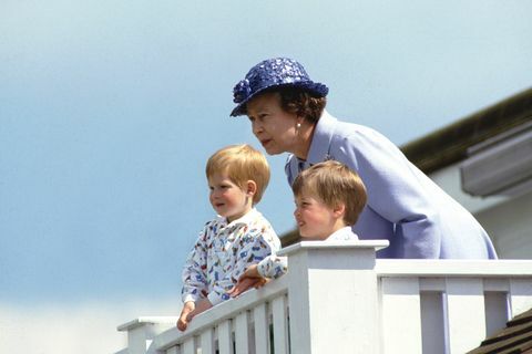 Drottning Harry och William