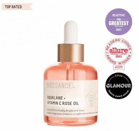 Squalane + Vitamin C Rose Oil