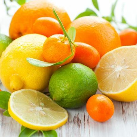 livsmedel för förstoppning - citrusfrukter