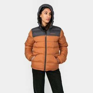 Burnt Orange Explorer Pufferjacka med huva