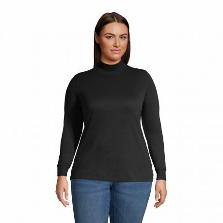 Svart turtleneck