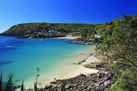 Salcombe Beach Devon England