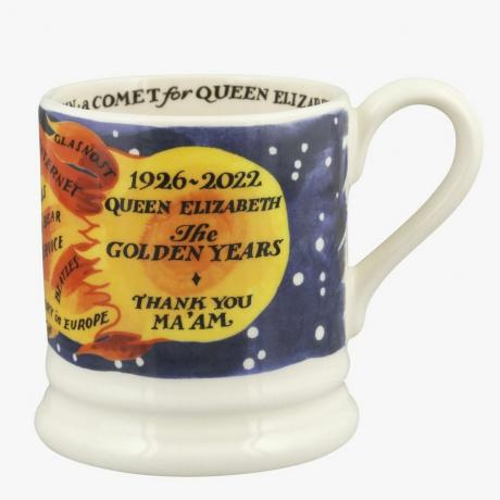 Mugg för drottning Elizabeth II Golden Years 12 pint