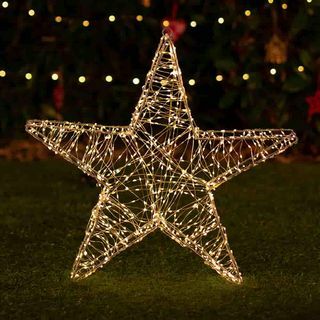 Solar Christmas Lights - Stor stjärna