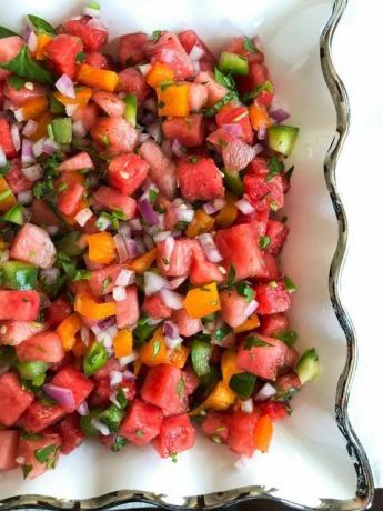 vattenmelon salsa recept